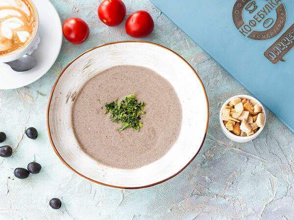 Кофебулка - Суп-крем грибной