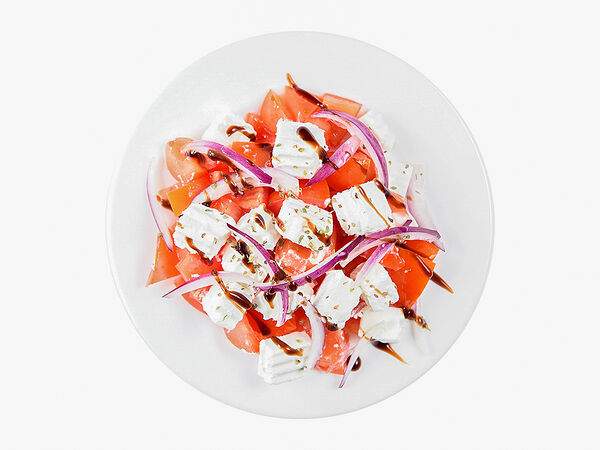 Easy Pizza - С томатами и сыром фета