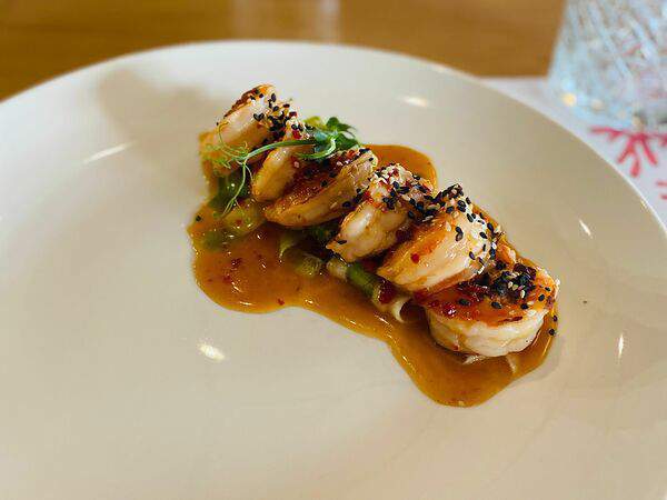 Рыбы бы - Креветки в пикантном сладко-остром соусе