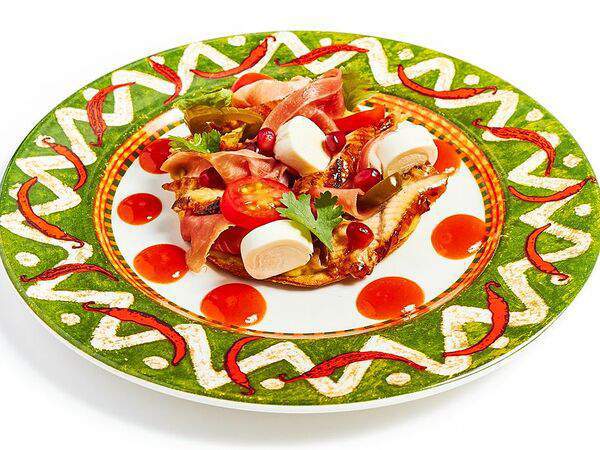 Rio-grande - Тостадос с угрем и пармской ветчиной