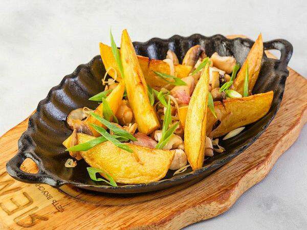 Яем - Сковородка по-деревенски с курицей