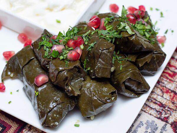 Эривань - Долма из винoградных листьев