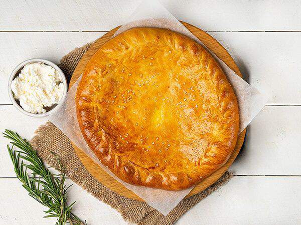 Пекарня - Дагестанский пирог Чуду с творогом и зеленью