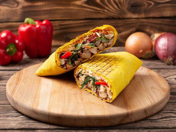 Та самая шаурма на Средном Григорян Артак - Шаурма Мини со свининой в сырном лаваше