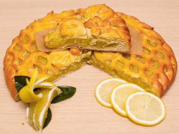 Яблочный пирог - Пирог с лимоном