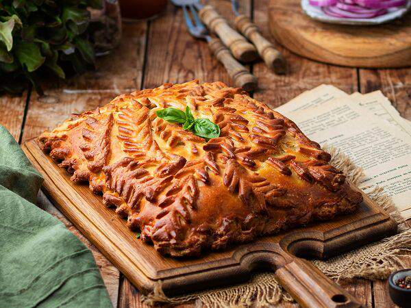 Время вкусных путешествий - Расстегай с отборным мясом и томленным болгарским перцем с капустой