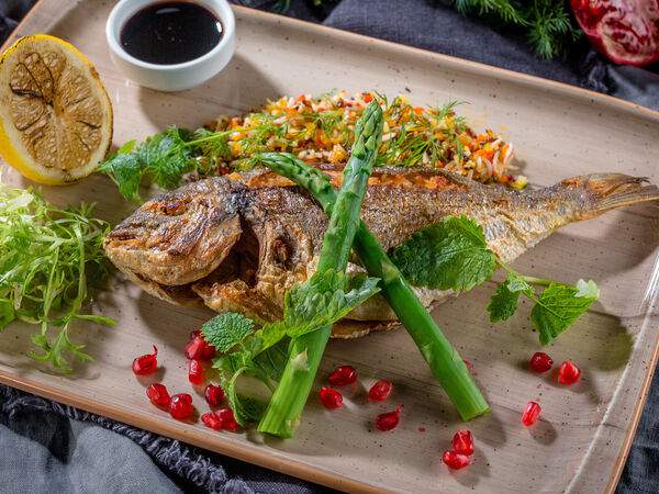 Новорижская застава - Дорада, запеченная с травами