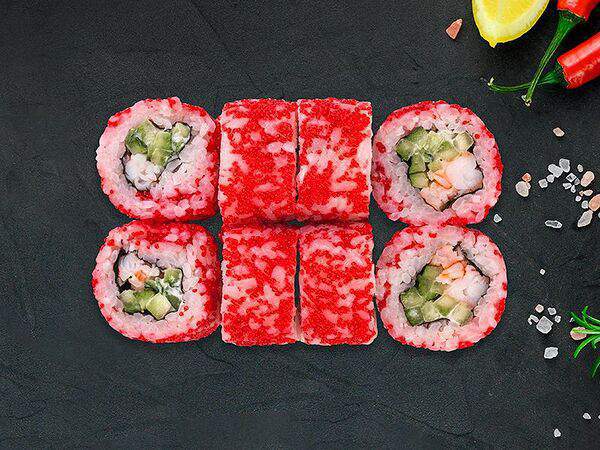 Easy kitchen - Ролл Калифорнийский с креветкой