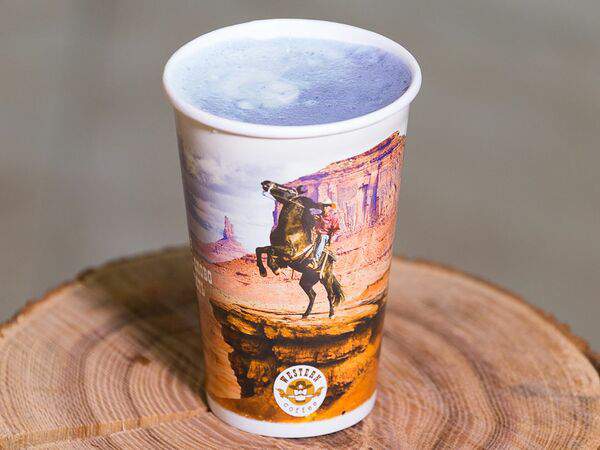 Western coffee - Необузданная синяя матча