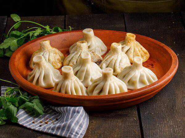 Баклажан Горьковская - Хинкали с телятиной