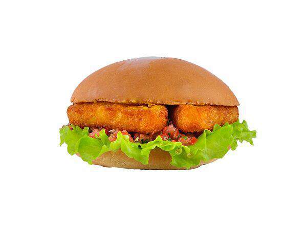 Black Star Burger - ВЕГА-бургер с хашбрауном