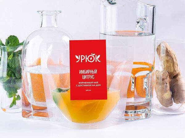 Урюк - Чайный микс Имбирь