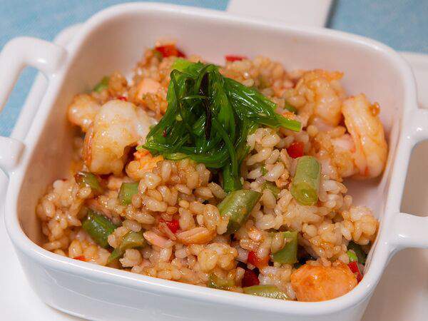 Акварель - Тяхон с морепродуктами