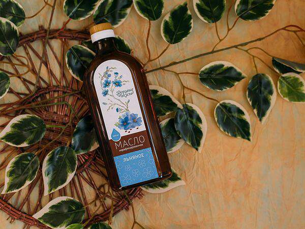 Биолавка - Масло льняное нерафинированное 3в 500 мл Пэт