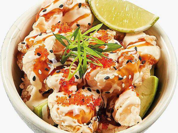 Рокнроллы Азия - Креветки и авокадо