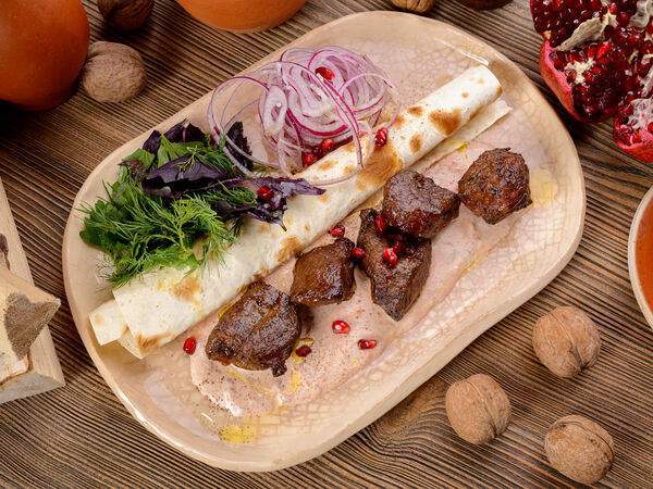 Пури-пури - Шашлык из мякоти барана