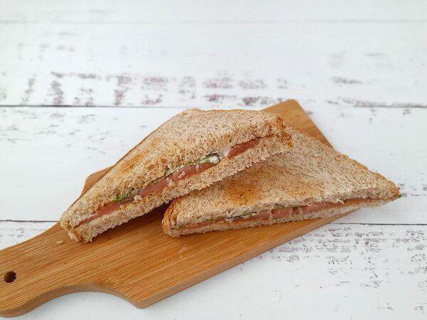 Пряно-румяно - Сэндвич с кетой