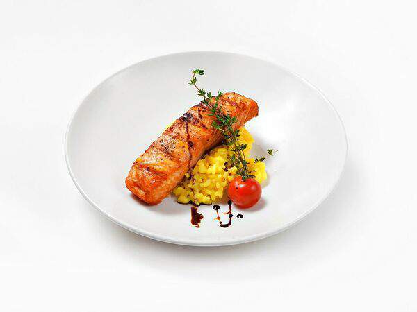 Траттория пицца - Стейк из лосося