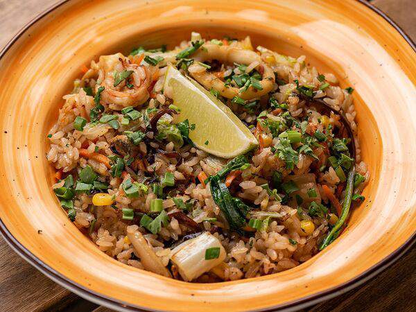 PhoBO 23 - Рис с морепродуктами Ком Вой Хай Са