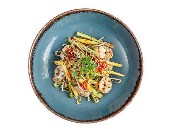 Меконг - Салат с Креветками и Манго