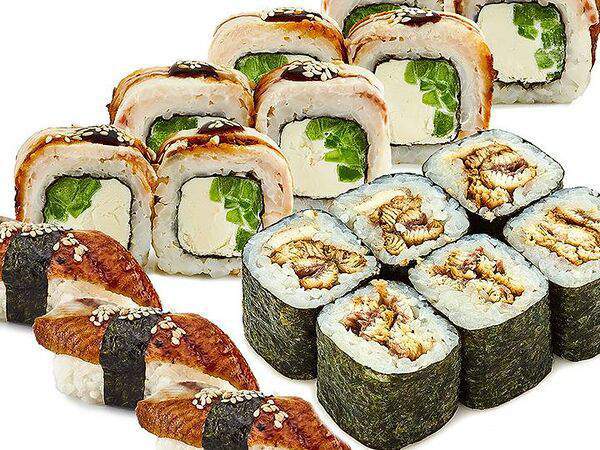 Самые Японские Суши - Набор угорь микс