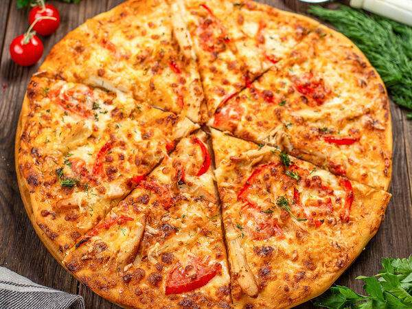 Хинкали & Хачапури - Пицца с курицей