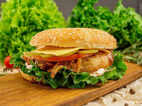 Lava Pizza - Чизбургер