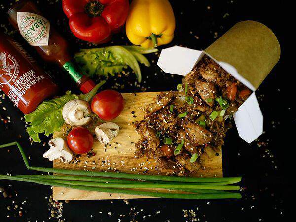 Катана - Тяхан со свининой