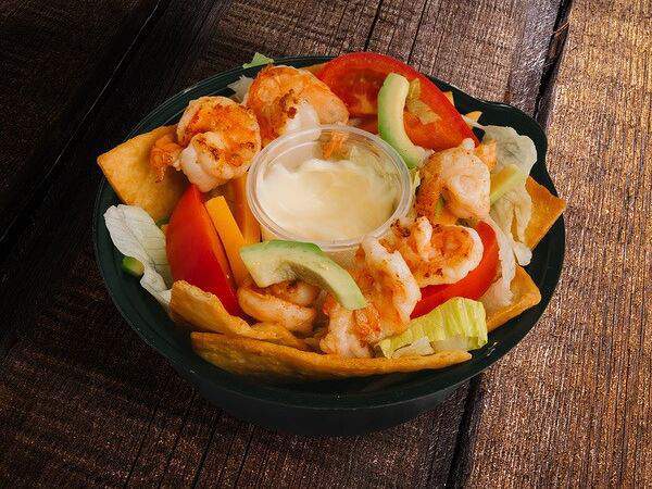 Шоколад - Салат Энсалада тако с креветками