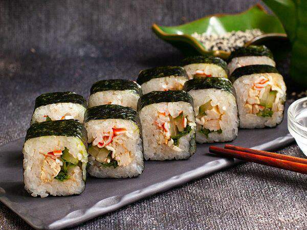 Большие Тарелки - Футомаки с курицей