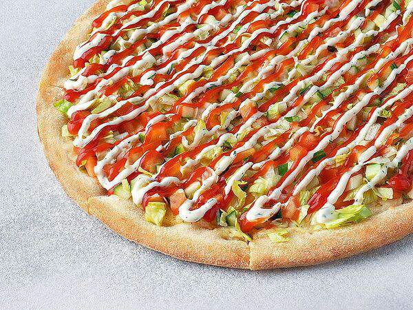 Сакура - Пицца Аль-Шам на тонком тесте