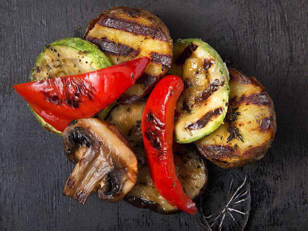 Три друга - Овощи на гриле