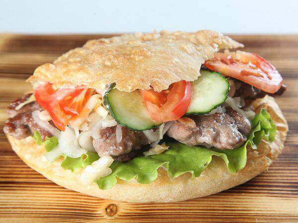 Югославия гриль - Мега Сэндвич банялучки чевап