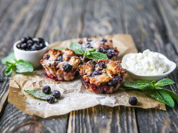 Бар здоровых привычек - Мини-запеканка Ягодно-кокосовая