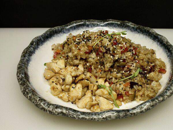 Слонабысъел - Тяхан с курицей