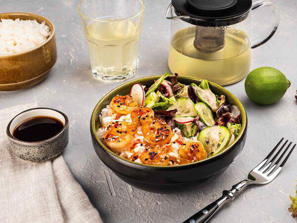 Покестан - Поке с креветками