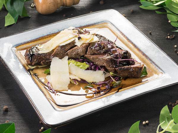 Мята Platinum - Тальята на углях с сыром грана падано