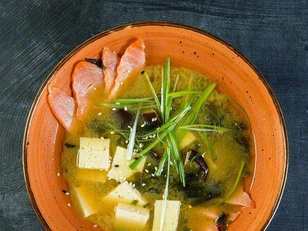 Долина суши - Мисо-суп с лососем