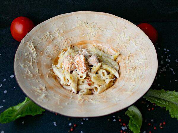 Кафе Арабелла - Пенне с лососем в сливочном соусе