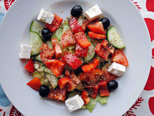 Суп - Салат Греческий