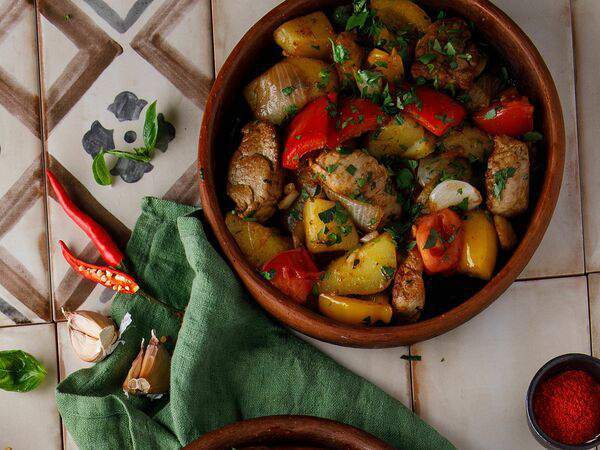 Хачо и Пури - Оджахури со свининой