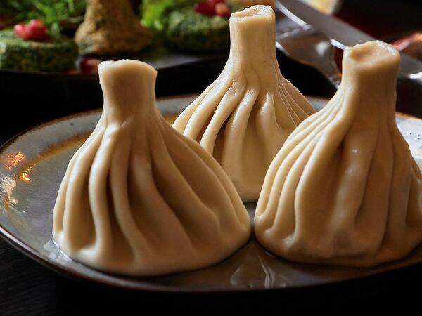 Веселидзе - Хинкали Мтиулури с начинкой из говядины и свинины