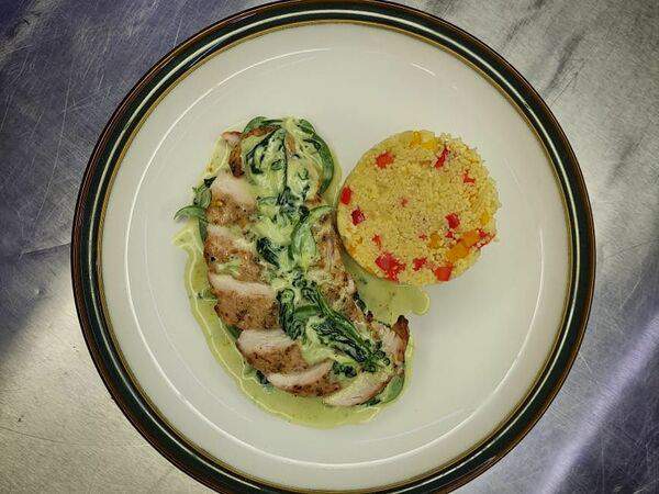 Garage - Куриное филе с кус-кусом