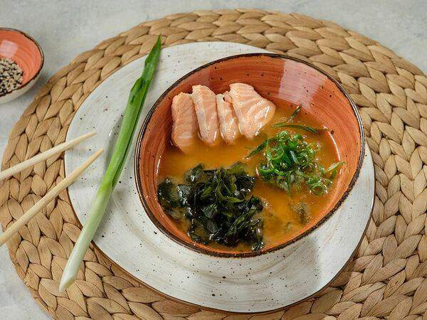 Япона мама - Мисо-суп с лососем
