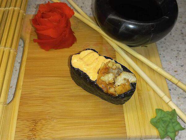 Скушай Суши - Гункан Спайс унаги