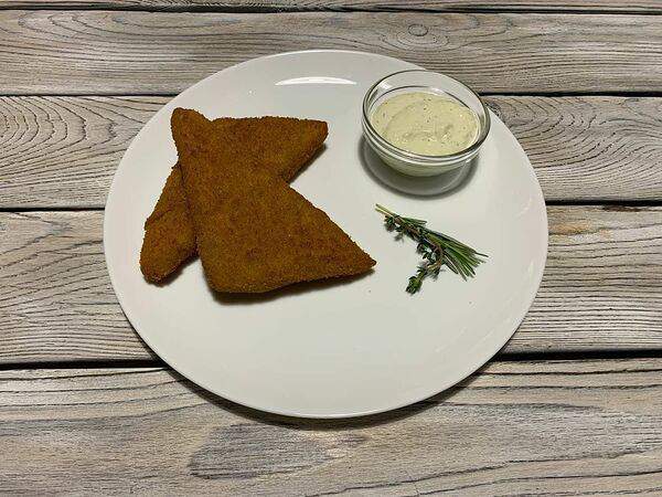 FullHouse Food - Сыр жареный с соусом тартар