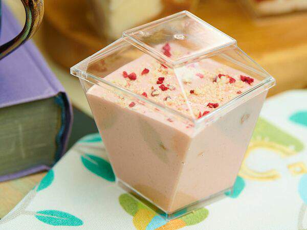 Сахара не надо - Профитроли с клубничным муссом