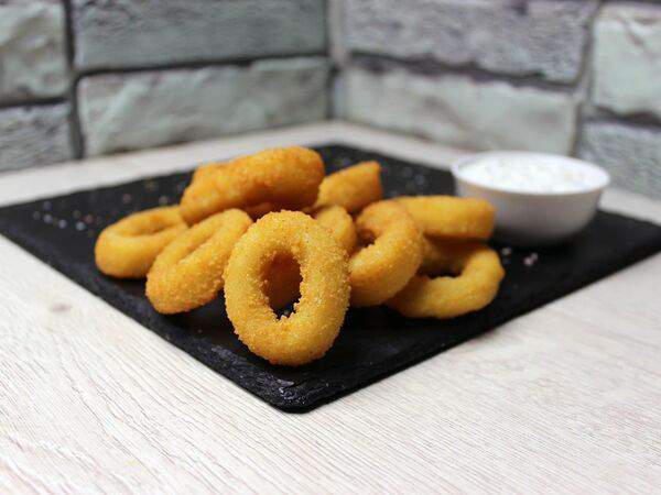 Bela Kava - Кольца кальмара в панировке с соусом тартар