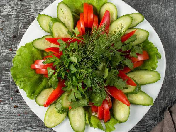 Кафемаффе - Овощная нарезка