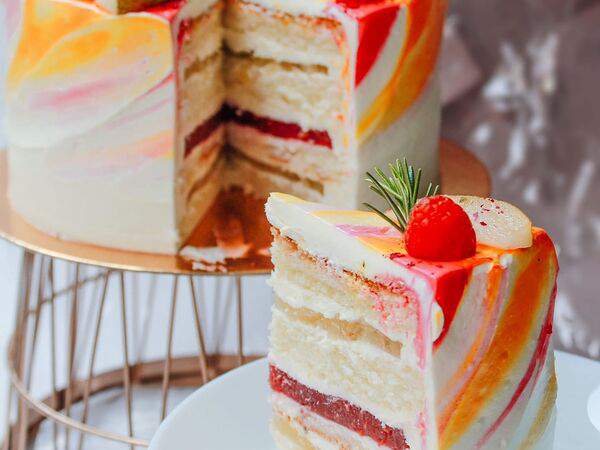 2A Concept. Coffee, Cake & Shop - Торт Ежевика манго